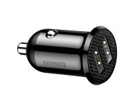 Baseus Ładowarka samochodowa Grain Pro (Dual USB 4.8A ) Black - 1306166 - zdjęcie 3